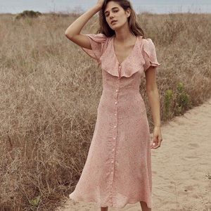 NWT Christy Dawn Daisy Pink Floral Dress